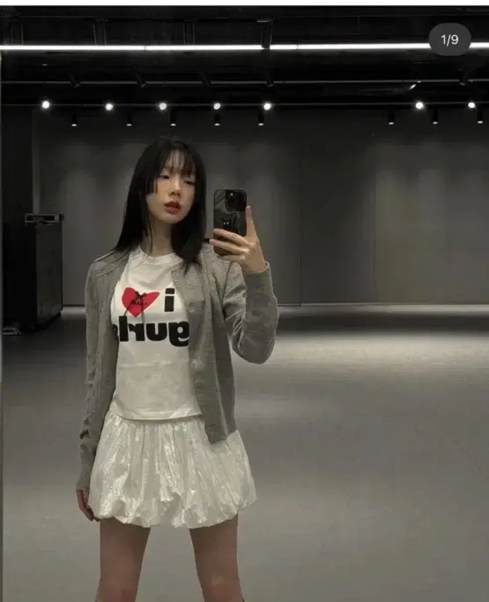 에즈이프캘리 CALIE GURLS T-SHIRT WHITE (태연착용)